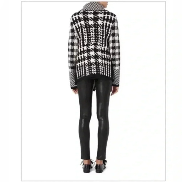 Isabel de Pedro western Zip Sweater Wool blend Sz L - Picture 7 of 11